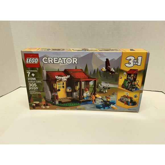LEGO 31098 Creator Series Outback Cabin 3 in 1 New‎ & Sealed - Picture 1 of 7